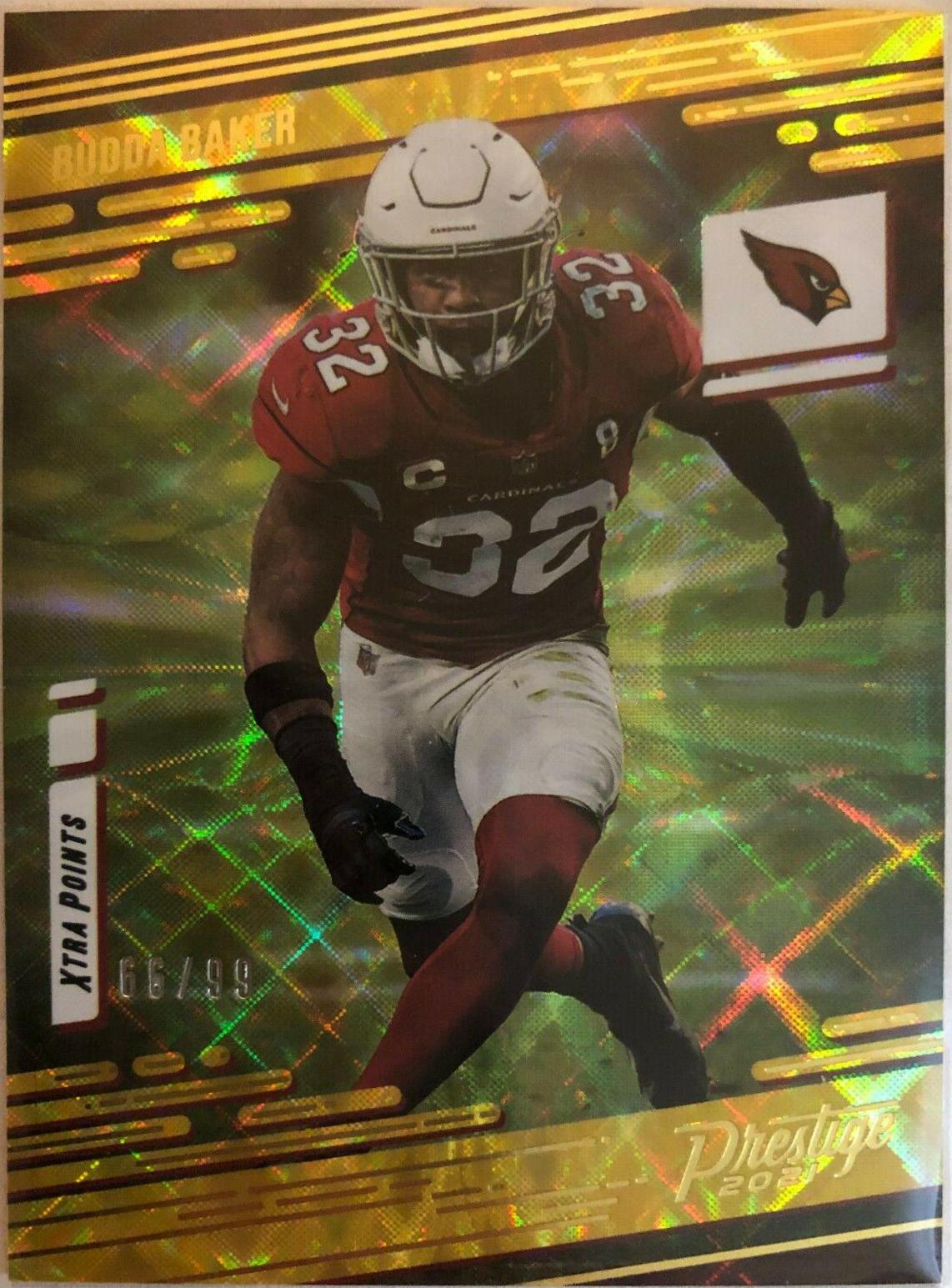 Budda Baker [Xtra Points Gold] #50