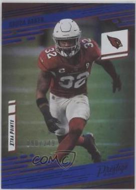 Budda Baker [Xtra Points Premium Blue] #50