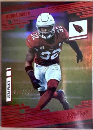 Budda Baker [Xtra Points Premium Red] #50