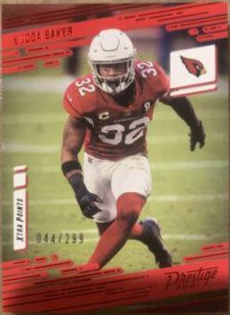Budda Baker [Xtra Points Red] #50