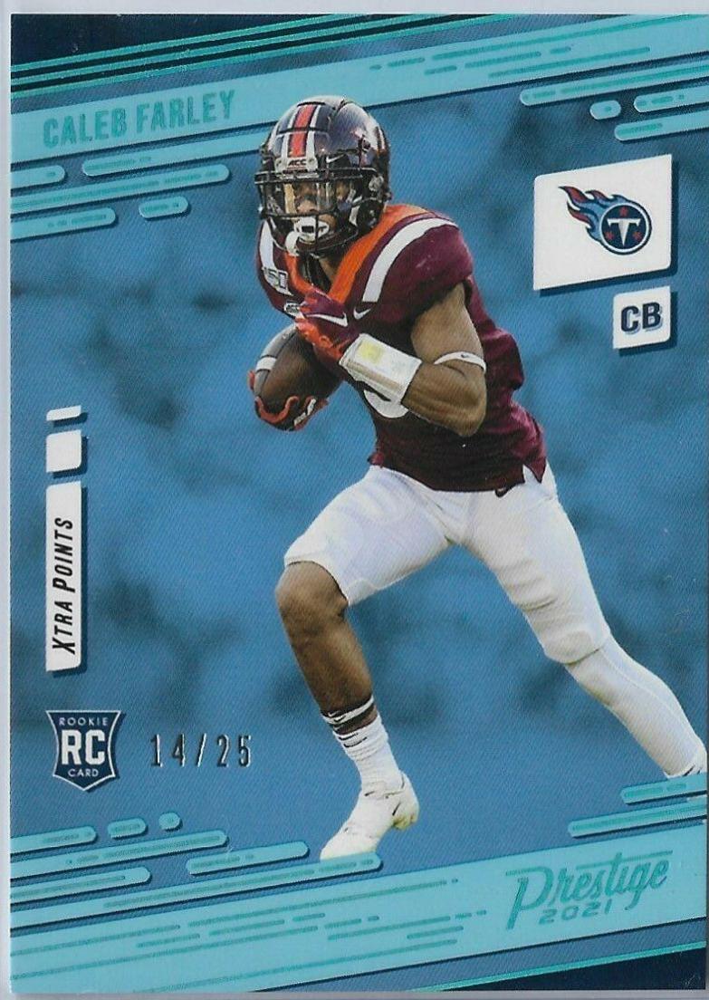 Caleb Farley [Xtra Points Blue] #247