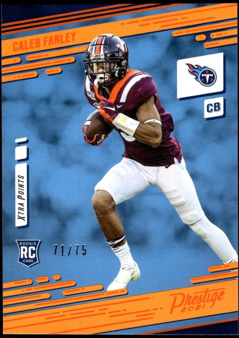 Caleb Farley [Xtra Points Orange] #247