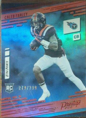 Caleb Farley [Xtra Points Red] #247