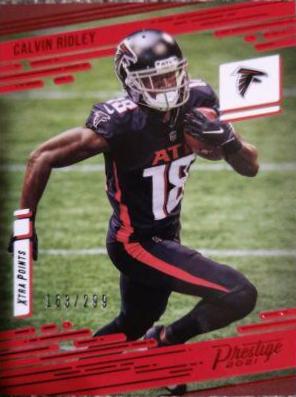 Calvin Ridley [Xtra Points Premium Red] #33