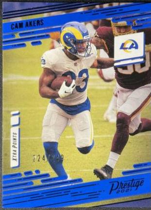 Cam Akers [Xtra Points Blue] #98