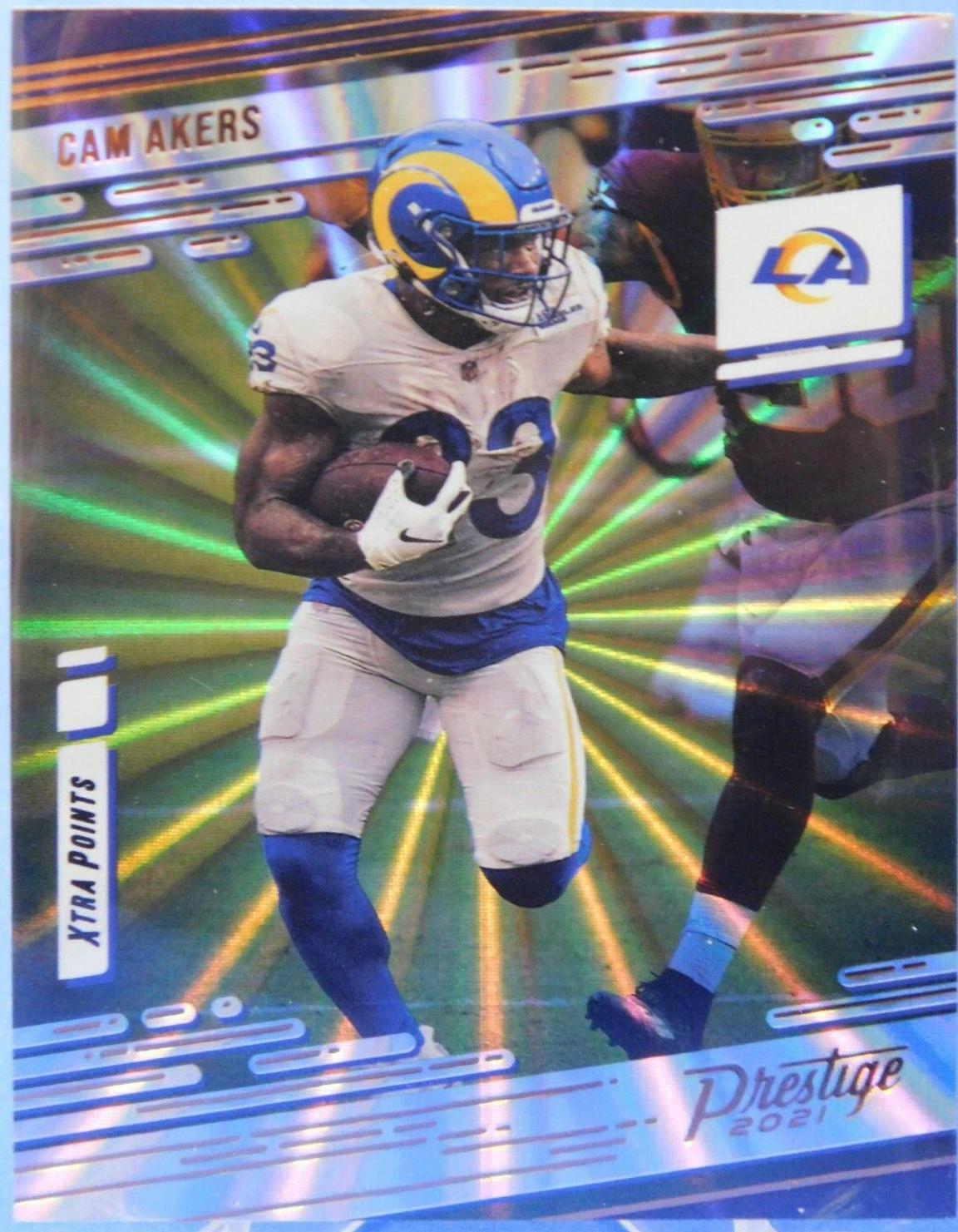 Cam Akers [Xtra Points Sunburst] #98