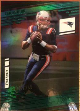 Cam Newton [Xtra Points Premium Green] #115