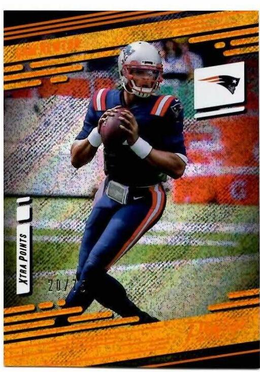 Cam Newton [Xtra Points Premium Orange] #115
