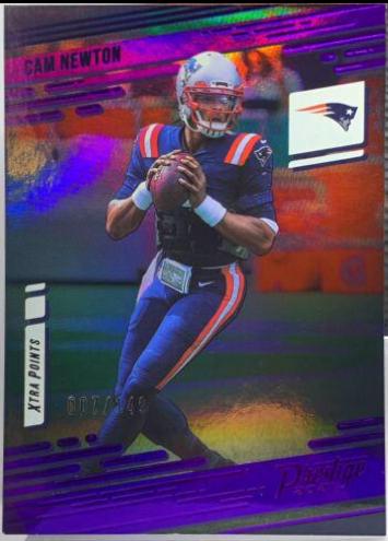 Cam Newton [Xtra Points Premium Purple] #115