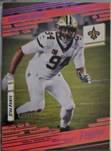 Cameron Jordan [Xtra Points Premium Pink] #136