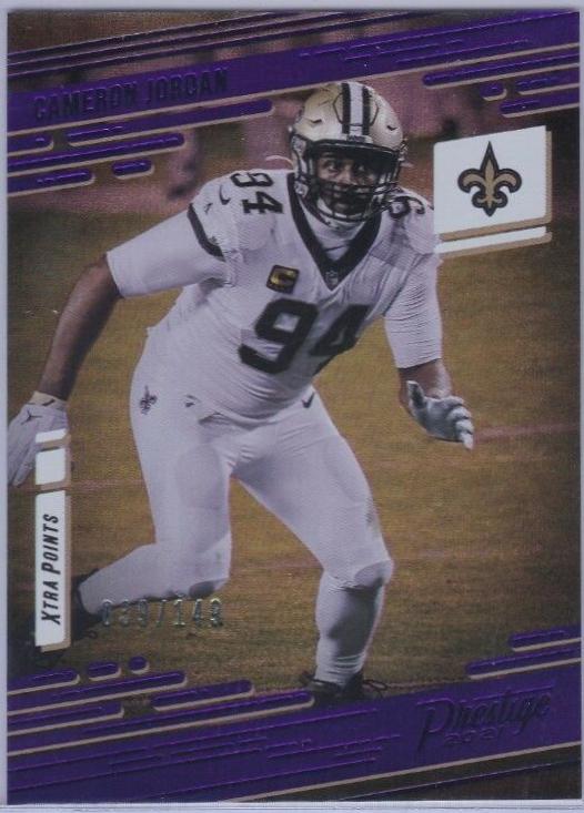 Cameron Jordan [Xtra Points Premium Purple] #136