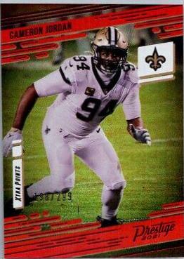 Cameron Jordan [Xtra Points Red] #136