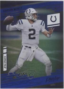 Carson Wentz [Xtra Points Premium Blue] #84