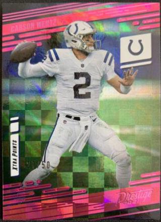 Carson Wentz [Xtra Points Premium Pink] #84