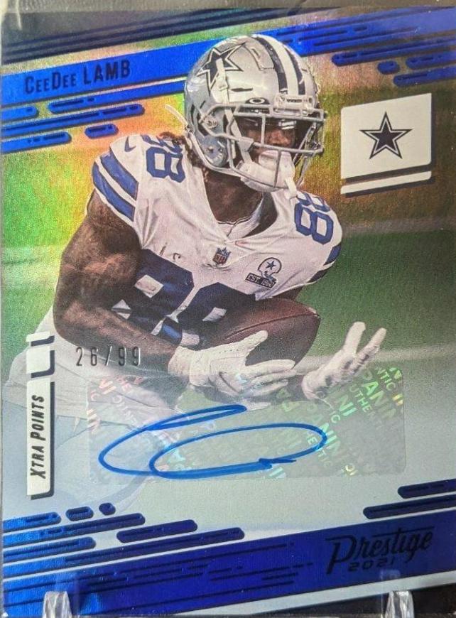 CeeDee Lamb [Xtra Points Signature Premium Blue] #8