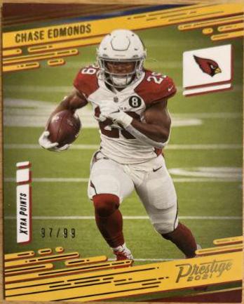 Chase Edmonds [Xtra Points Gold] #48