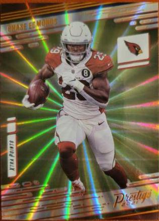 Chase Edmonds [Xtra Points Sunburst] #48