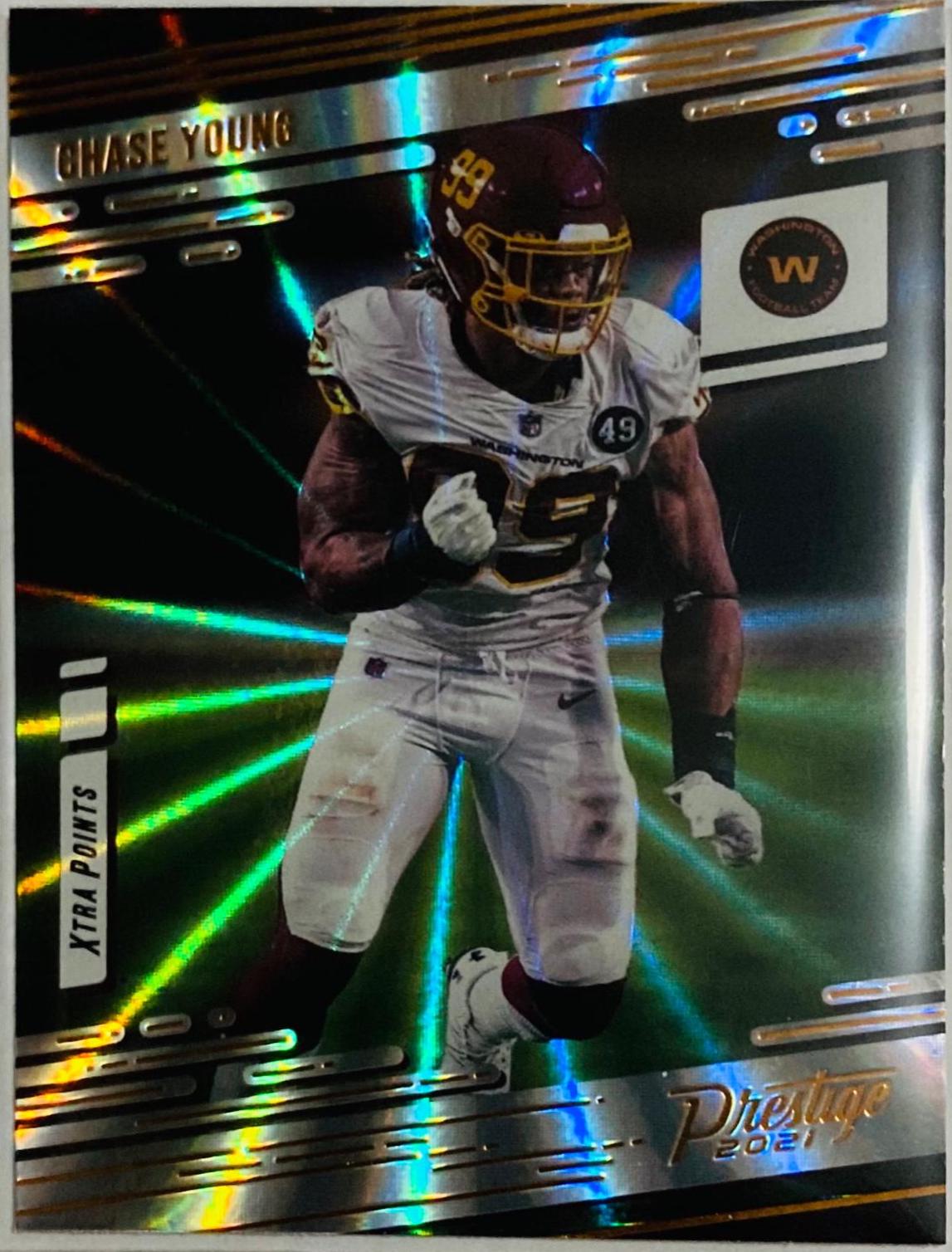 Chase Young [Xtra Points Sunburst] #155