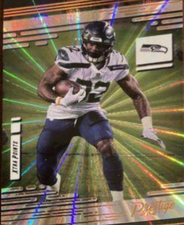 Chris Carson [Xtra Points Diamond] #198