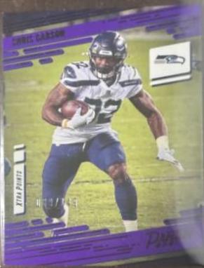 Chris Carson [Xtra Points Purple] #198