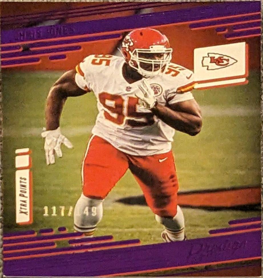 Chris Jones [Xtra Points Premium Purple] #93