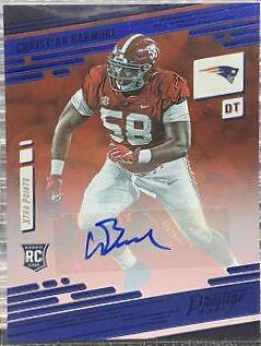 Christian Barmore [Xtra Points Signature Premium Blue] #251
