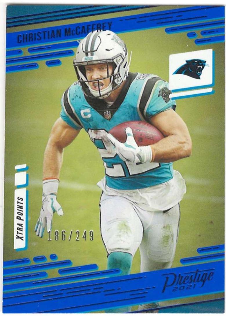 Christian McCaffrey [Xtra Points Blue] #78