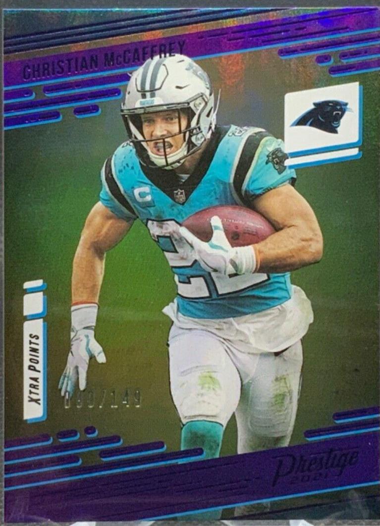 Christian McCaffrey [Xtra Points Purple] #78