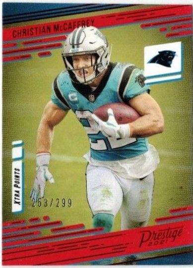 Christian McCaffrey [Xtra Points Red] #78