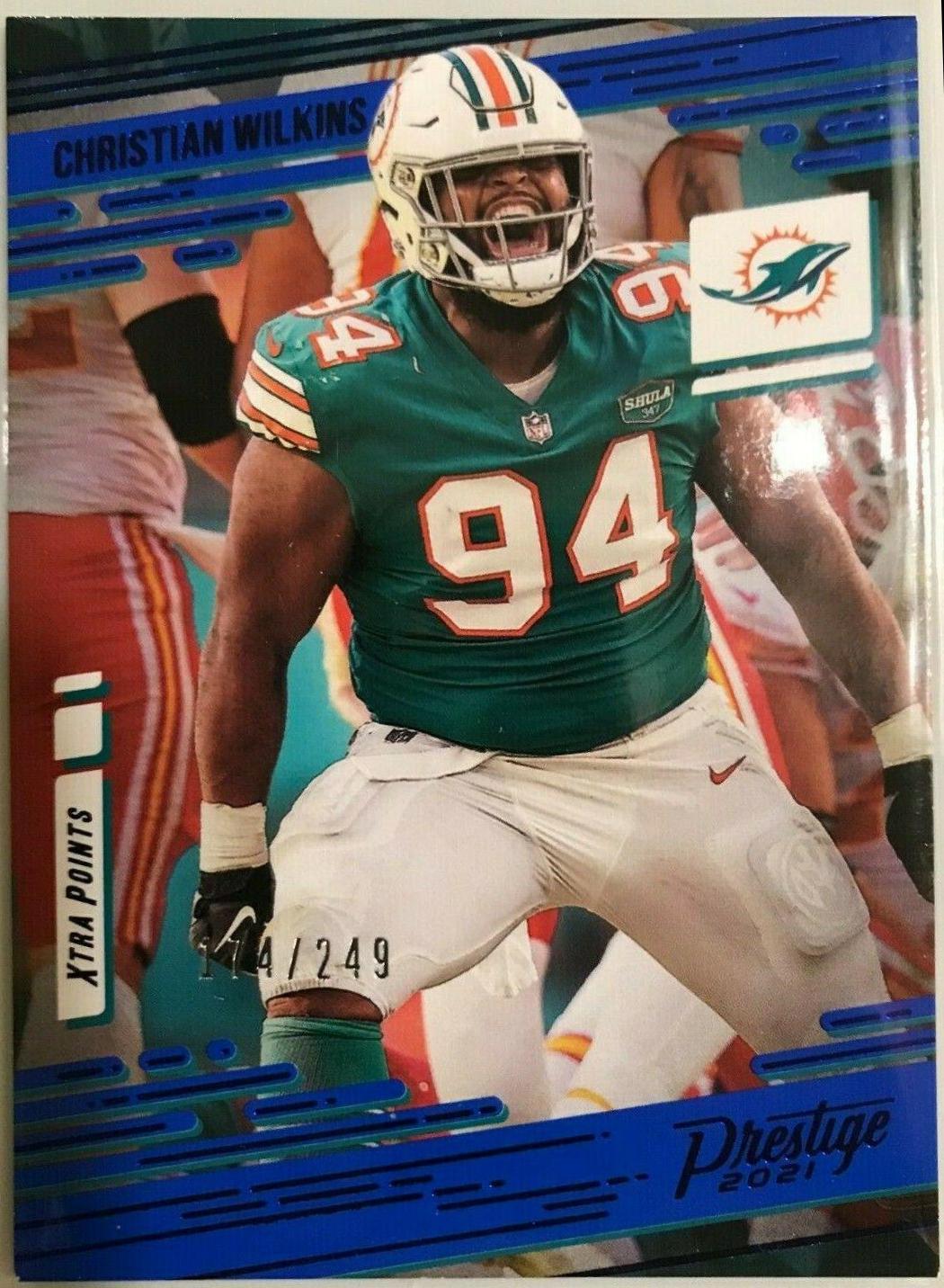 Christian Wilkins [Xtra Points Blue] #68
