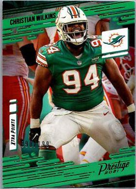 Christian Wilkins [Xtra Points Green] #68
