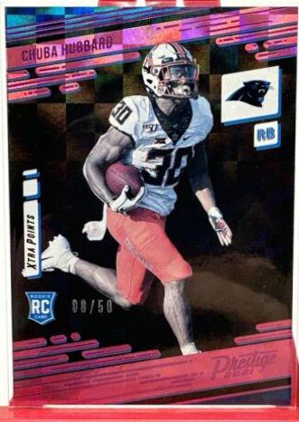 Chuba Hubbard [Xtra Points Pink] #241