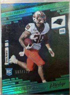 Chuba Hubbard [Xtra Points Premium Green] #241