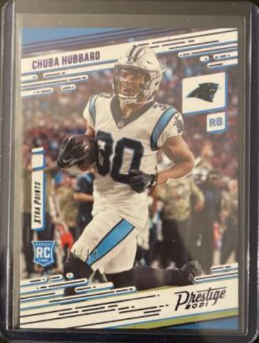 Chuba Hubbard [Xtra Points Purple] #241