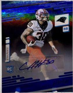 Chuba Hubbard [Xtra Points Signature Premium Blue] #241