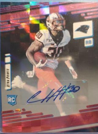 Chuba Hubbard [Xtra Points Signature Premium Pink] #241