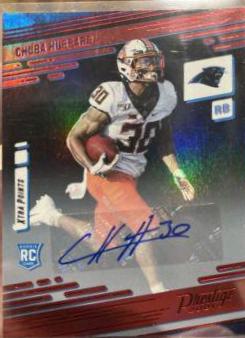 Chuba Hubbard [Xtra Points Signature Premium Platinum] #241