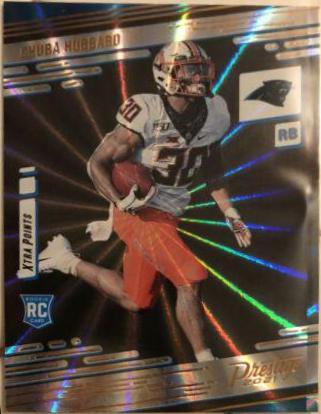 Chuba Hubbard [Xtra Points Sunburst] #241