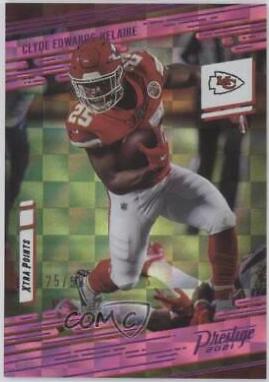 Clyde Edwards Helaire [Xtra Points Premium Pink] #92