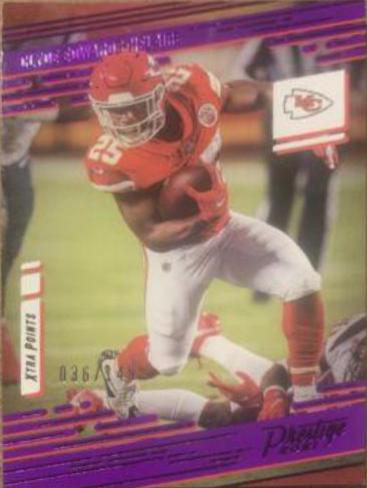 Clyde Edwards Helaire [Xtra Points Purple] #92