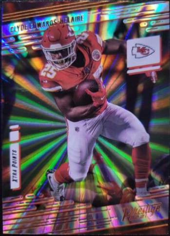 Clyde Edwards Helaire [Xtra Points Sunburst] #92