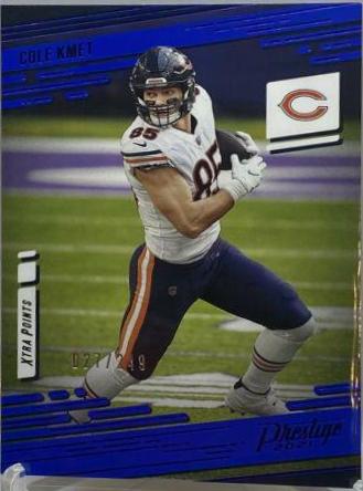 Cole Kmet [Xtra Points Blue] #5