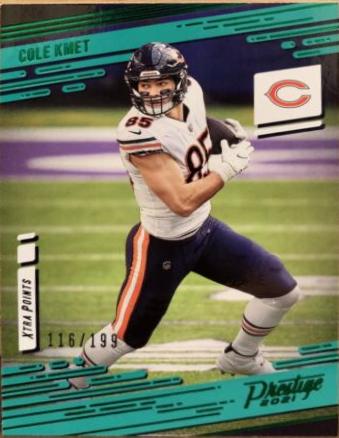 Cole Kmet [Xtra Points Premium Green] #5