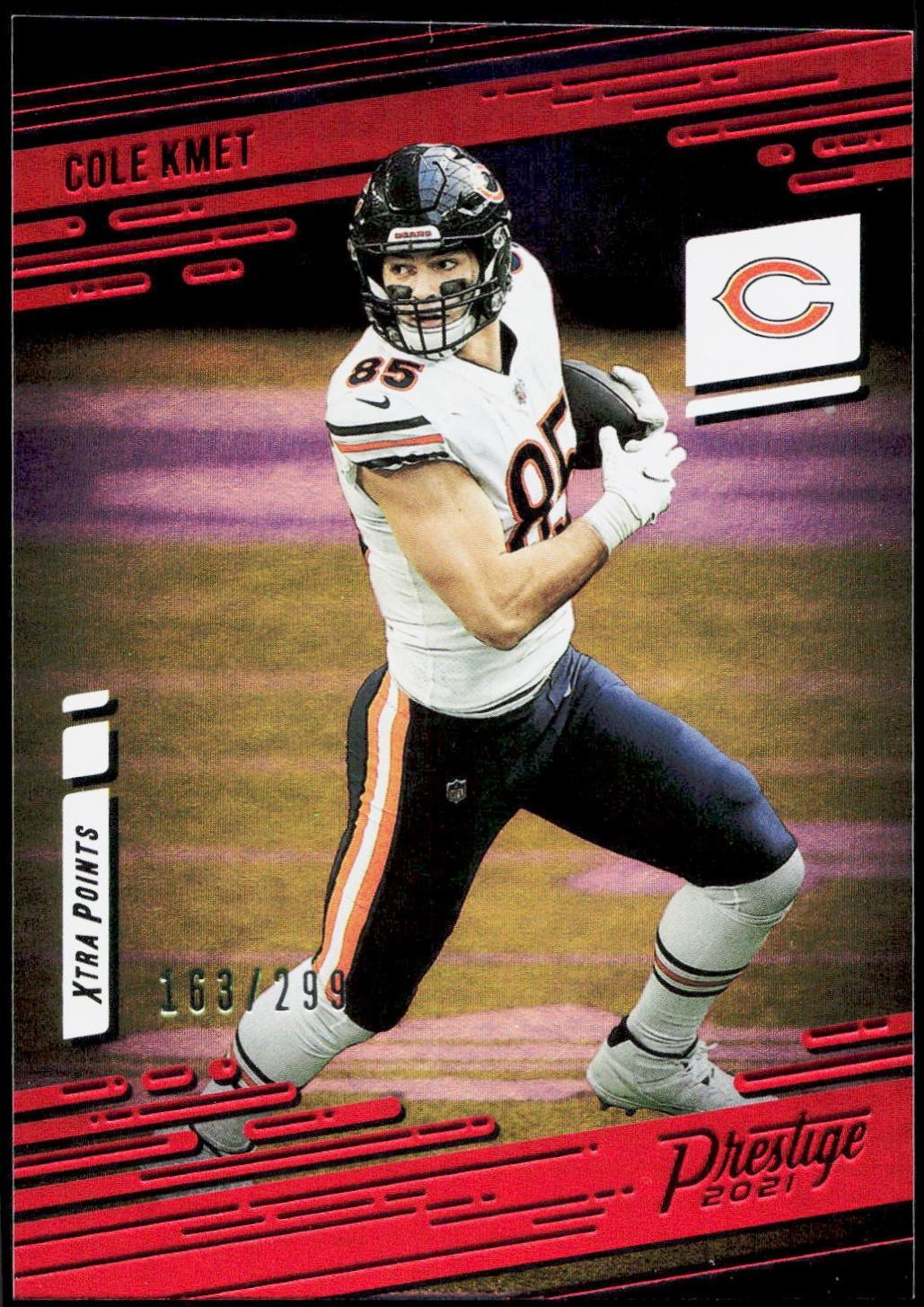 Cole Kmet [Xtra Points Premium Red] #5