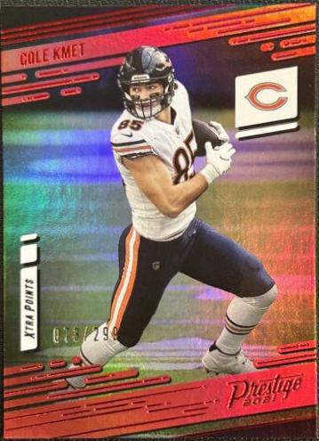 Cole Kmet [Xtra Points Red] #5