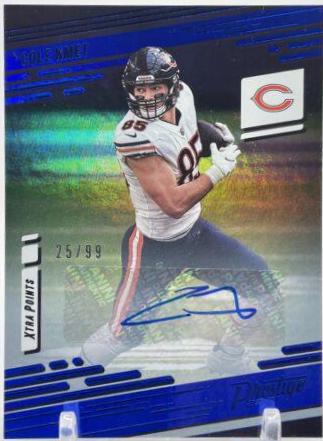 Cole Kmet [Xtra Points Signature Premium Blue] #5