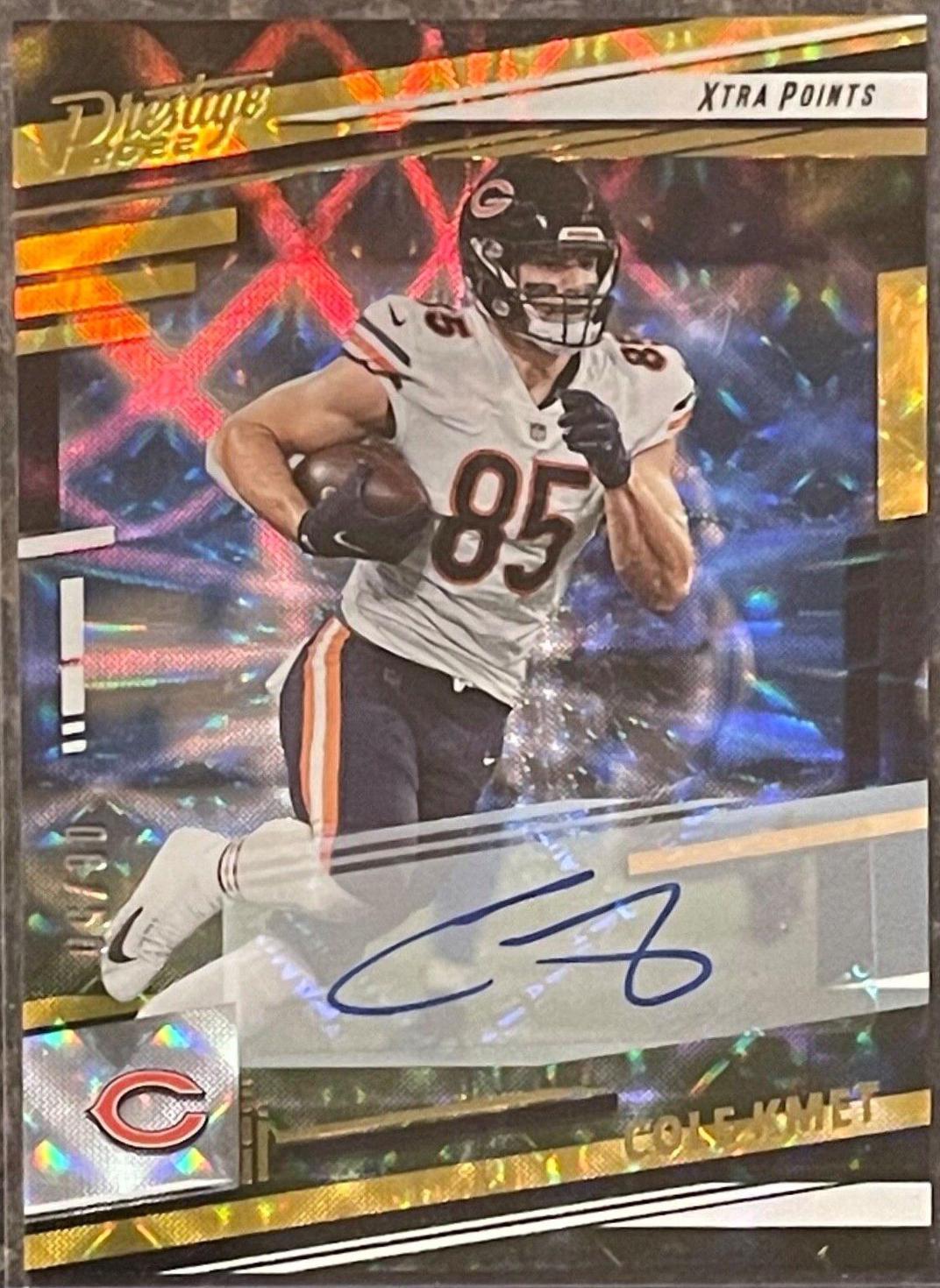 Cole Kmet [Xtra Points Signature Premium Gold] #5