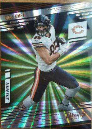 Cole Kmet [Xtra Points Sunburst] #5