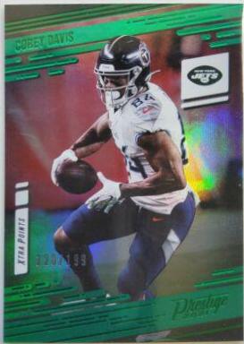 Corey Davis [Xtra Points Green] #165