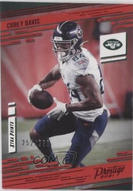 Corey Davis [Xtra Points Red] #165